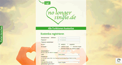 Desktop Screenshot of no-longer-single.de